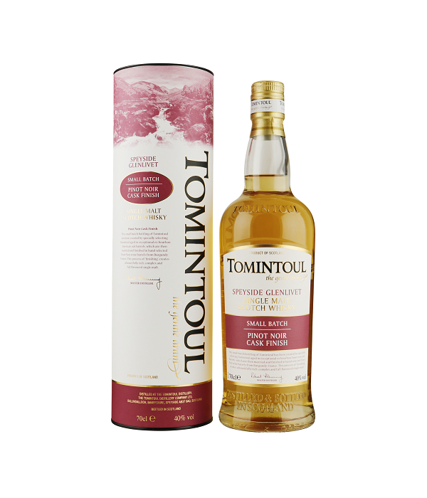 Tomintoul Pinot Noir Cask Finish bij t Bockje in Bathmen