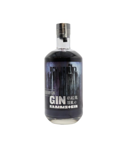 Fles Rammstein Schwarz Gin, gin, op voorraad bij slijterij ’t Bockje in Bathmen