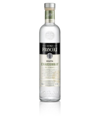 Grappa Francoli Grappa Chardonnay van Francoli, bij slijterij ’t Bockje in Bathmen