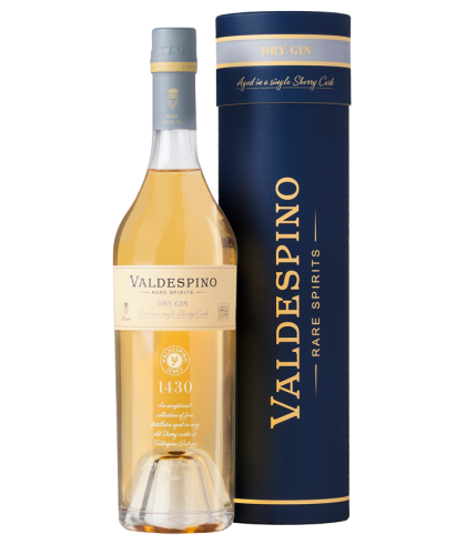 Fles Valdespino Single Fino Cask Rare Dry Gin, gin, bij slijterij ’t Bockje in Bathmen