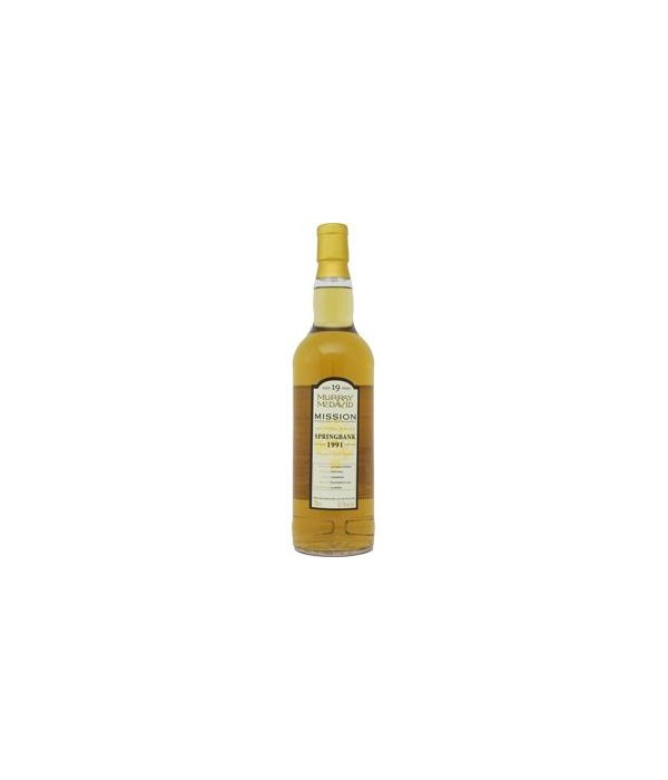 Murray McDavid Mission Gold Series 19Y Springbank 1991 bij t Bockje in Bathmen
