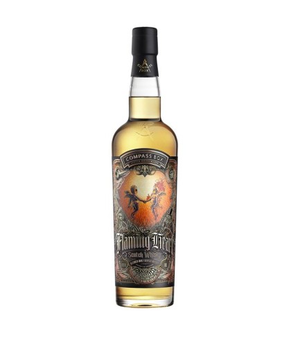 Fles Compass Box Flaming Heart, single malt whisky, op voorraad bij slijterij t Bockje in Bathmen