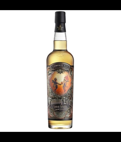 Fles Compass Box Flaming Heart, single malt whisky, op voorraad bij slijterij t Bockje in Bathmen