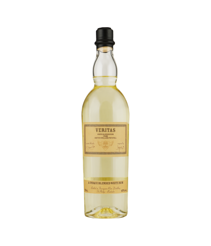 Fles Veritas White Blended Rum, rum, bij slijterij t Bockje in Bathmen