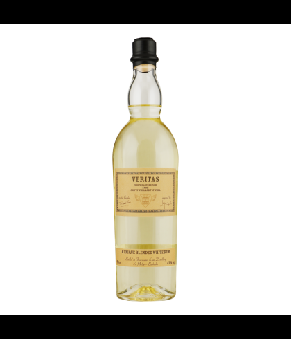 Fles Veritas White Blended Rum, rum, op voorraad bij slijterij t Bockje in Bathmen