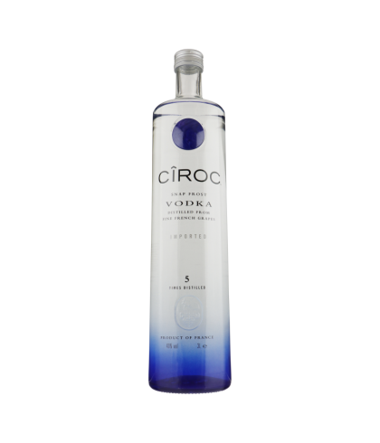Wodka Ciroc Vodka van Ciroc, bij slijterij ’t Bockje in Bathmen