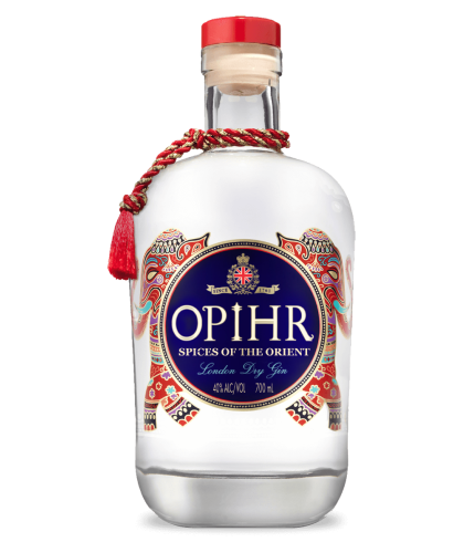 Fles Opihr Spices Of The Orient, gin, bij slijterij t Bockje in Bathmen