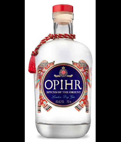 Fles Opihr Spices Of The Orient, gin, bij slijterij t Bockje in Bathmen