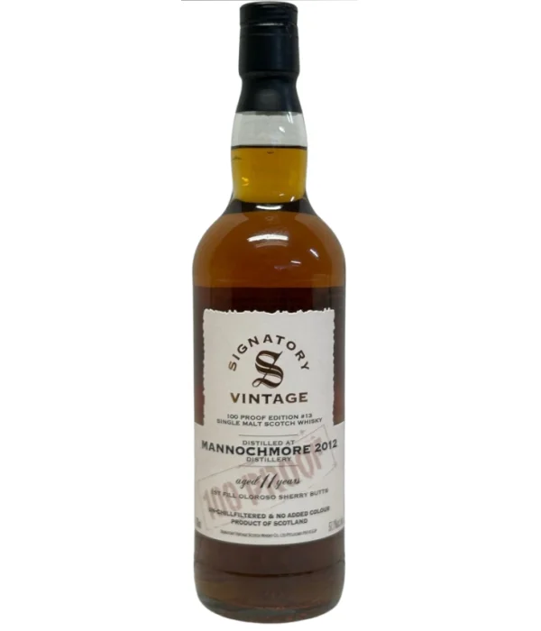 Signatory Mannochmore 11 Years Old 100 Proof Edition bij t Bockje in Bathmen