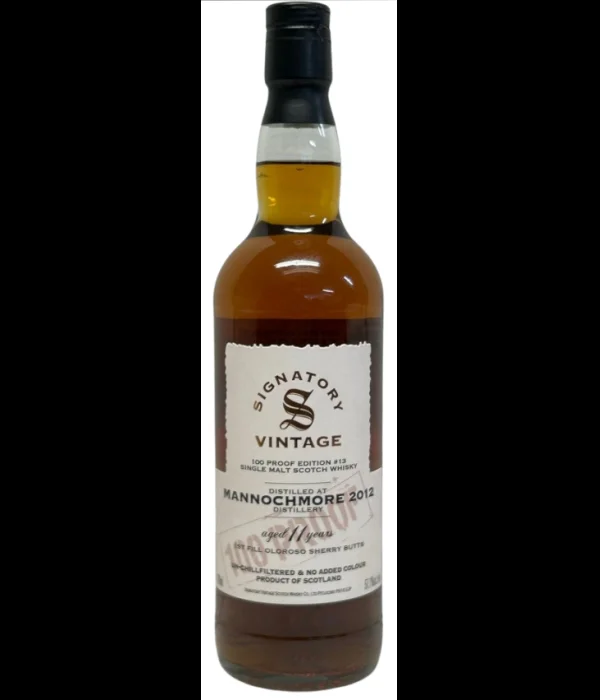 Signatory Mannochmore 11 Years Old 100 Proof Edition bij t Bockje in Bathmen