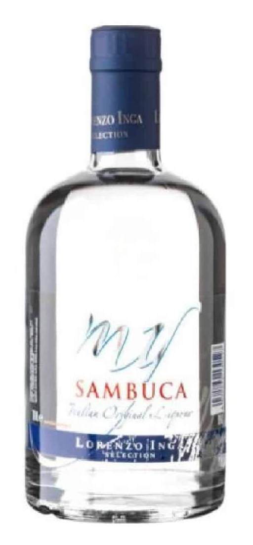 Likeur Lorenzo Inga My Sambuca van Lorenzo Inga, op voorraad bij slijterij ’t Bockje in Bathmen