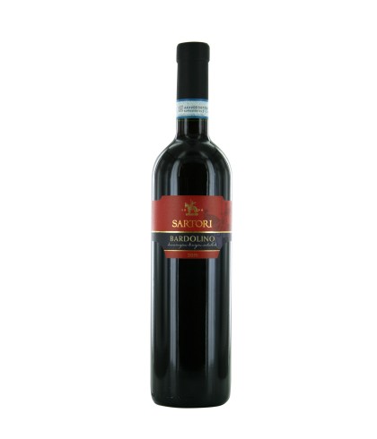 Fles Sartori Bardolino, wijn op voorraad bij slijterij t Bockje in Bathmen