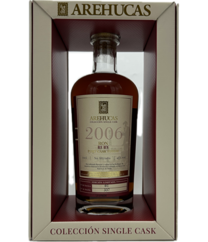 Ron Arehucas Rum Ruby Port Single Cask 2006