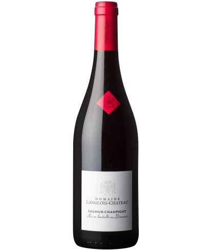 Fles Domaine Langlois-Chateau Saumur Champigny, wijn op voorraad bij slijterij t Bockje in Bathmen