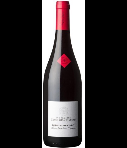 Fles Domaine Langlois-Chateau Saumur Champigny, wijn op voorraad bij slijterij t Bockje in Bathmen