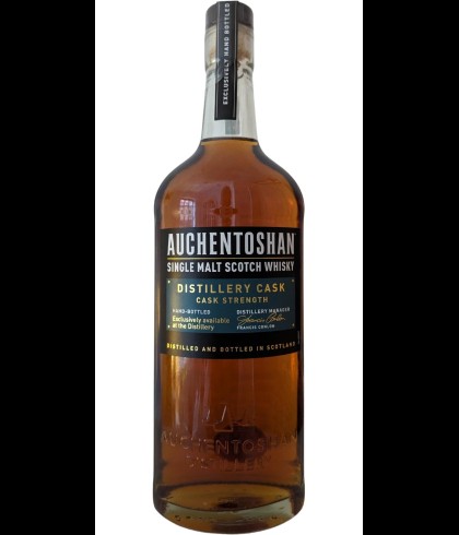 Fles Auchentoshan 2011 Distillery Cask Cask Strength, single malt whisky, op voorraad bij slijterij t Bockje in Bathmen