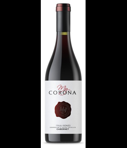 Fles Castello di Spessa My Corona Cabernet, wijn op voorraad bij slijterij t Bockje in Bathmen