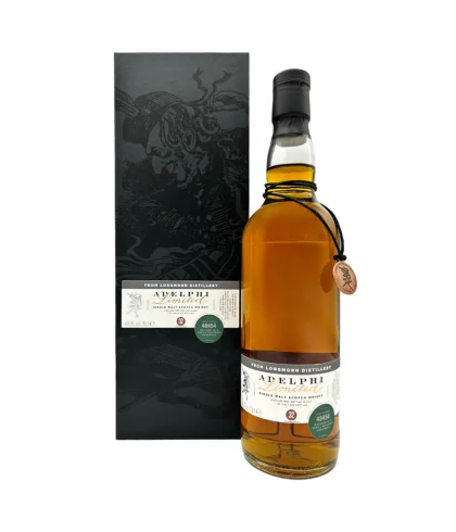 Fles Adelphi Longmorn 1992, single malt whisky, op voorraad bij slijterij t Bockje in Bathmen