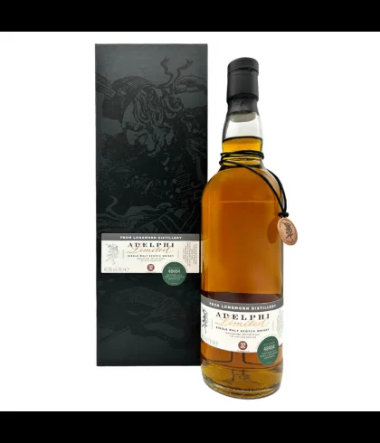 Fles Adelphi Longmorn 1992, single malt whisky, op voorraad bij slijterij t Bockje in Bathmen