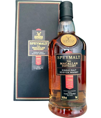 Fles Schotse Speyside single malt van The Macallan, op voorraad bij slijterij t Bockje in Bathmen
