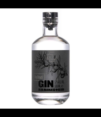 Fles Rammstein Gin Navy Strength, gin, op voorraad bij slijterij t Bockje in Bathmen