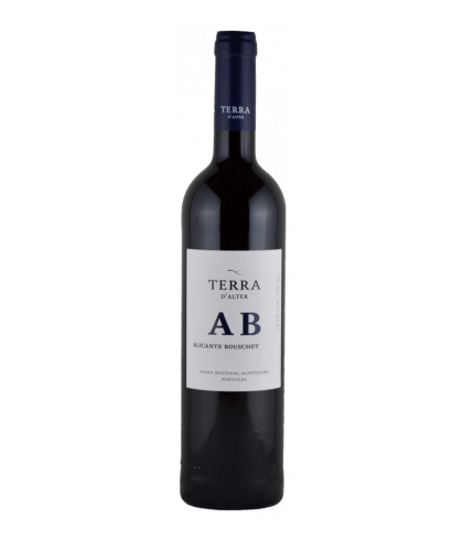 Fles Terra d'Alter Alicante Bouschet, wijn, op voorraad bij slijterij t Bockje in Bathmen
