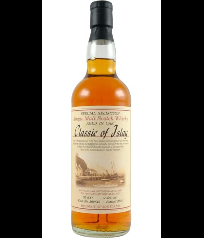 Fles whisky van bottelaar Jack Wiebers, op voorraad bij slijterij t Bockje in Bathmen