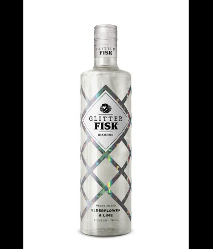 Fisk Glitter Diamond Elderflower & Lime