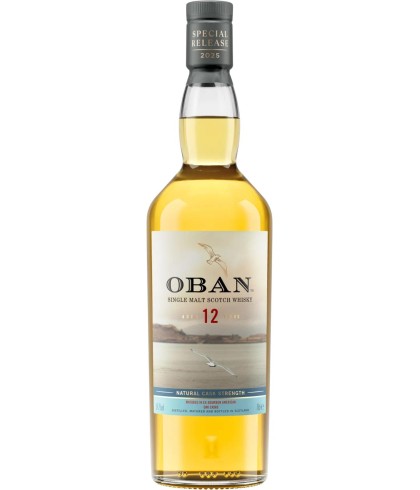 Fles Oban 12 Years Old Heart of the Harbour, Schotse Highland single malt uit Oban, op voorraad bij slijterij ’t Bockje in Bathmen