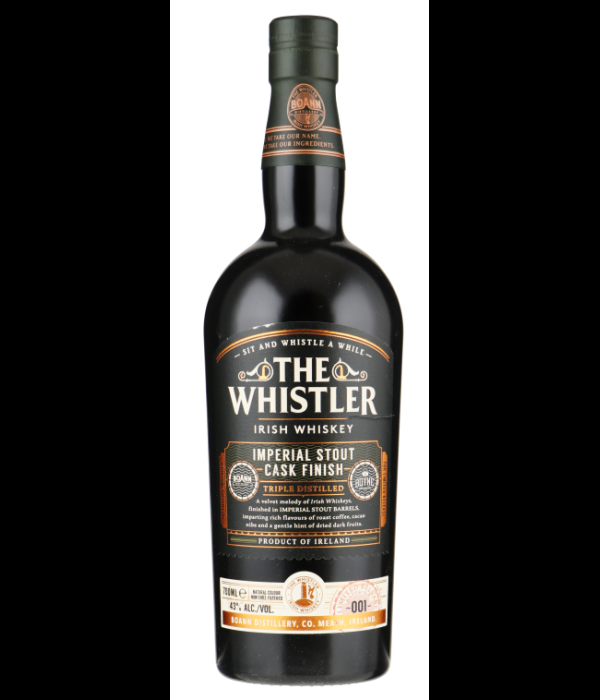 The Whistler Irish Whiskey Imperial Stout Cask Finish bij t Bockje in Bathmen