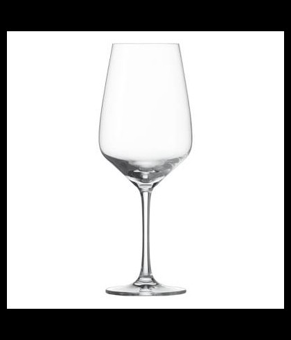 Schott Zwiesel Rode wijnglas, fles bij slijterij t Bockje in Bathmen