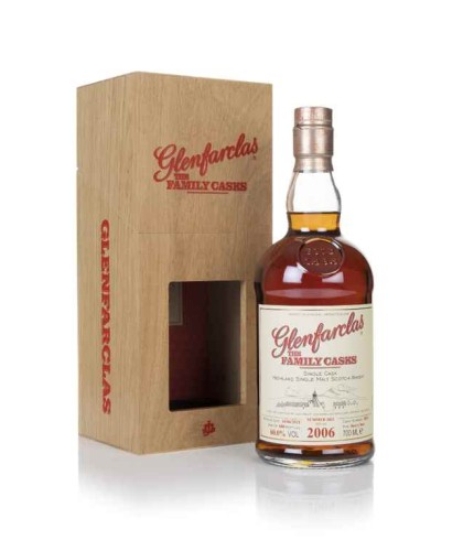 Fles Glenfarclas 2006 Family Cask #3424, single malt whisky, op voorraad bij slijterij t Bockje in Bathmen