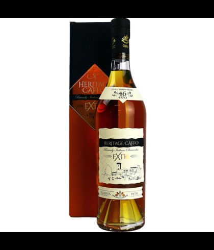 CAFFO Italiaanse brandy 46 Years Old Vintage 1970, op voorraad bij slijterij t Bockje in Bathmen