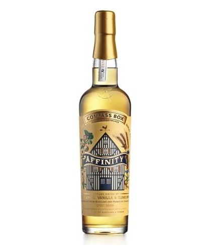 Fles Compass Box Affinity, single malt whisky, op voorraad bij slijterij t Bockje in Bathmen