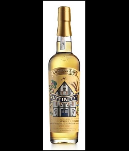 Fles Compass Box Affinity, single malt whisky, op voorraad bij slijterij t Bockje in Bathmen