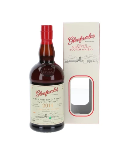 Fles Glenfarclas Christmas Edition 2024, single malt whisky, op voorraad bij slijterij t Bockje in Bathmen