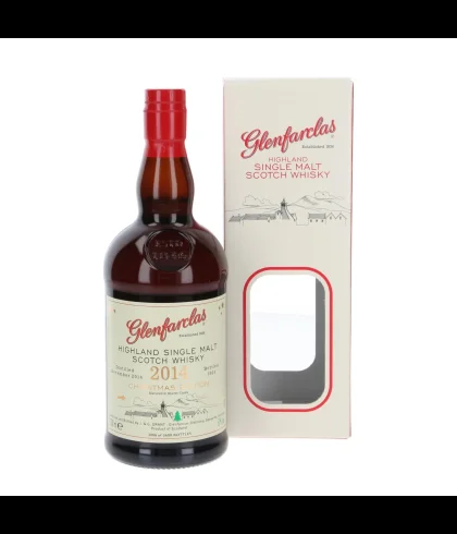 Fles Glenfarclas Christmas Edition 2024, single malt whisky, op voorraad bij slijterij t Bockje in Bathmen