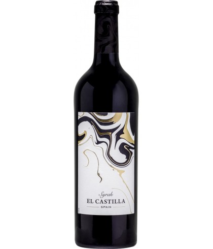 Fles El Castilla Syrah, wijn op voorraad bij slijterij t Bockje in Bathmen