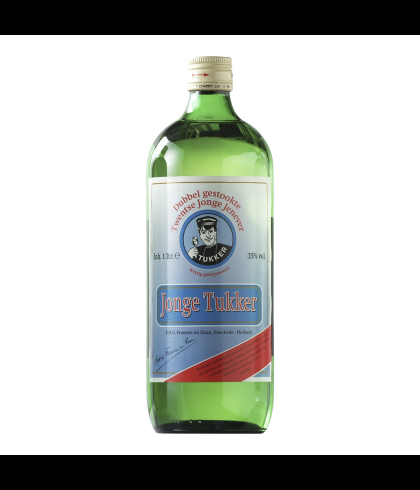 Tukker Jonge Jenever, jenever bij slijterij t Bockje in Bathmen