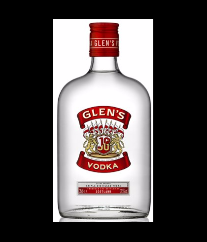 Wodka Glen's Vodka van Glen's, bij slijterij ’t Bockje in Bathmen