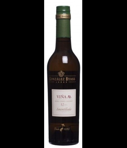 Gonzalez Byass Vina AB 12Y Amontillado Seco, op voorraad bij slijterij t Bockje in Bathmen