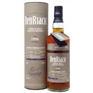 BENRIACH 24 YEARS OLD 1994 Peated Marsala cask 6500 51,8 %