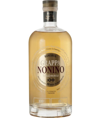 Grappa NONINO Grappa Vendemmia Riserva van Nonino, bij slijterij ’t Bockje in Bathmen