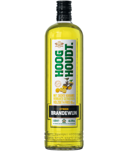 Vruchtendrank Hooghoudt Citroenbrandewijn van Hooghoudt, bij slijterij ’t Bockje in Bathmen