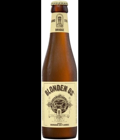 Bourgogne Des Flandres Blonden Os, bier op voorraad bij slijterij t Bockje in Bathmen