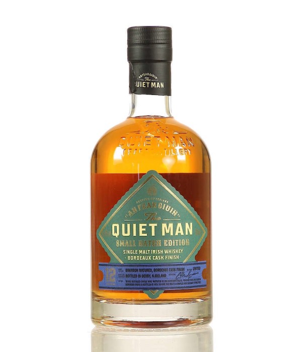 The Quiet Man 12 Years Old Small Batch Edition Bordeaux Cask Finish bij t Bockje in Bathmen