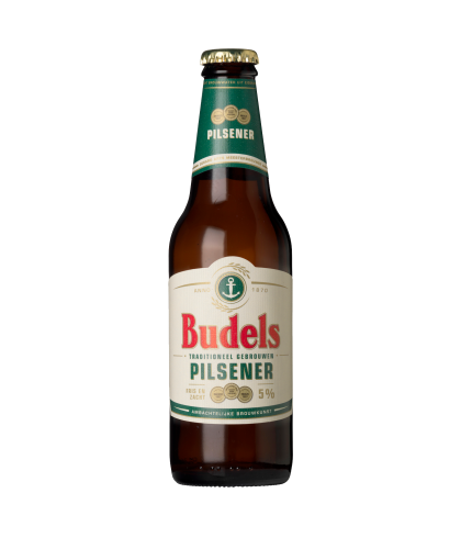 Budels Pilsner, bier op voorraad bij slijterij t Bockje in Bathmen