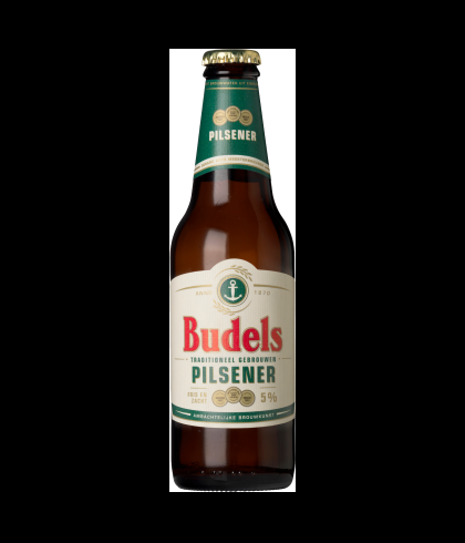 Budels Pilsner, bier op voorraad bij slijterij t Bockje in Bathmen