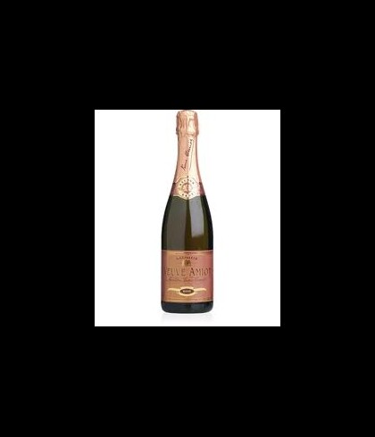 Fles Veuve Amiot Rosé Saumur Brut, wijn op voorraad bij slijterij t Bockje in Bathmen