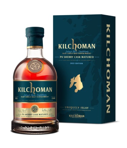 Fles Islay single malt van Kilchoman, op voorraad bij slijterij t Bockje in Bathmen